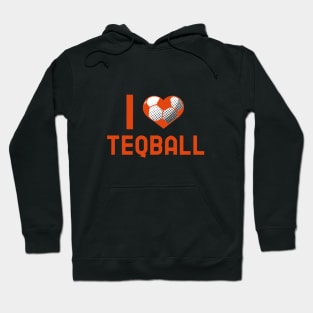 I Love Teqball Hoodie